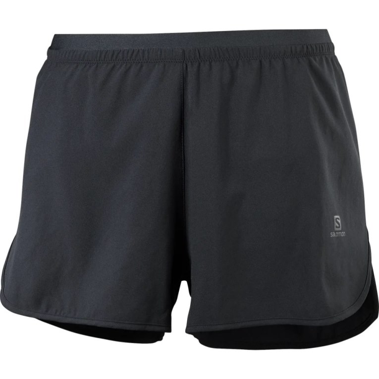 Salomon Cross 3'' Women's Running Shorts Black | CA 36M21